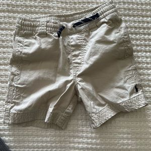 Polo toddler boys shorts khaki 4T EUC no stains